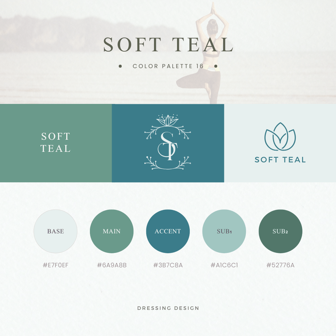 カラーパレット16:SOFT TEAL