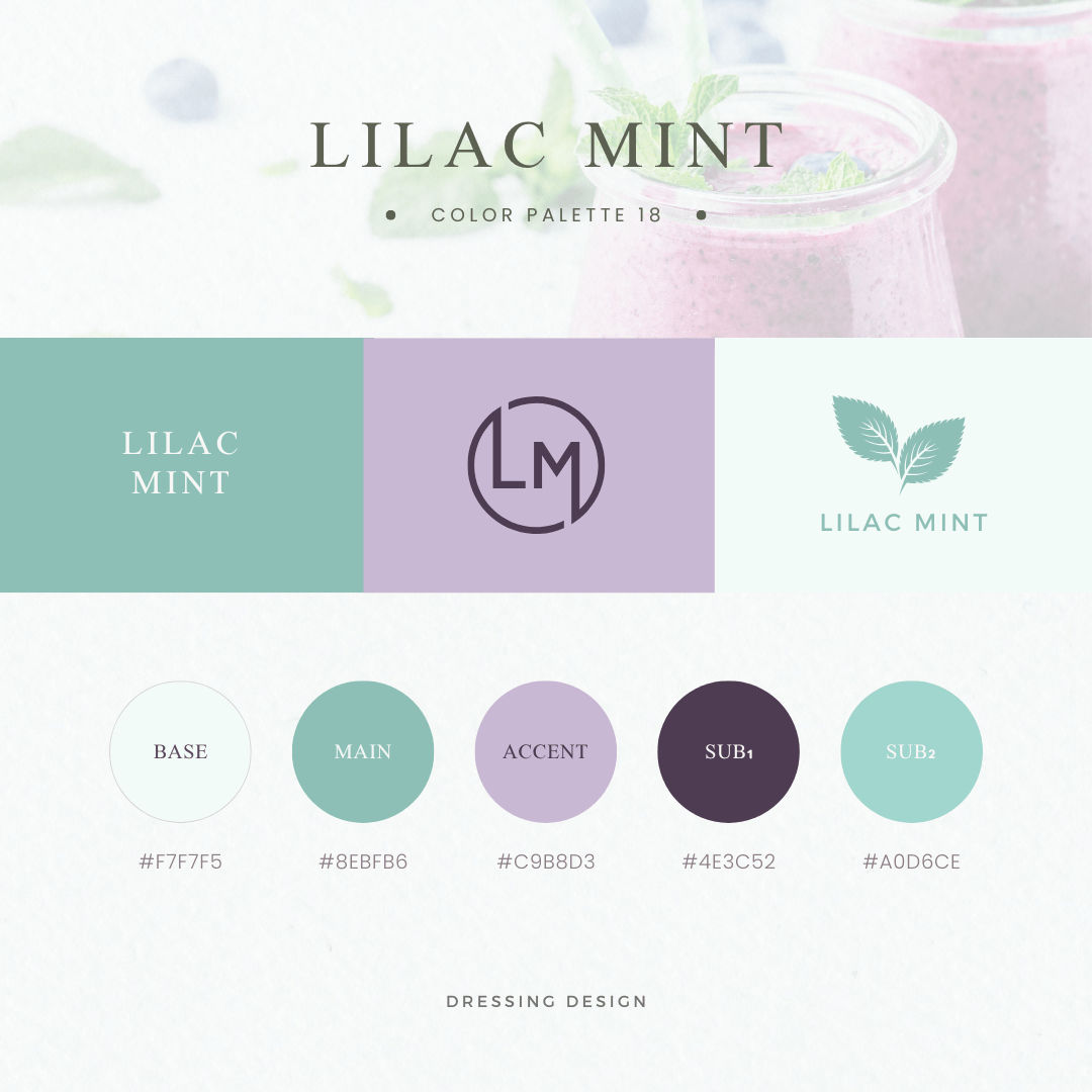 カラーパレット18:LILAC MINT
